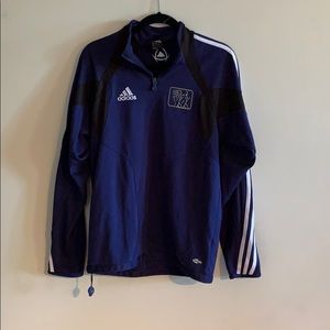 Adidas 1/2 zip running jacket